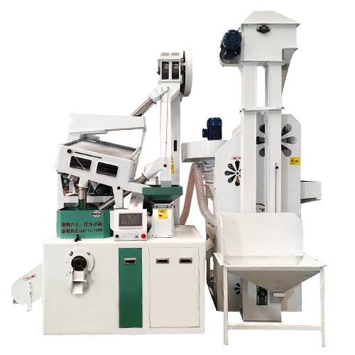 Machine combinée de décorticage de riz de 15 tonnes par jour