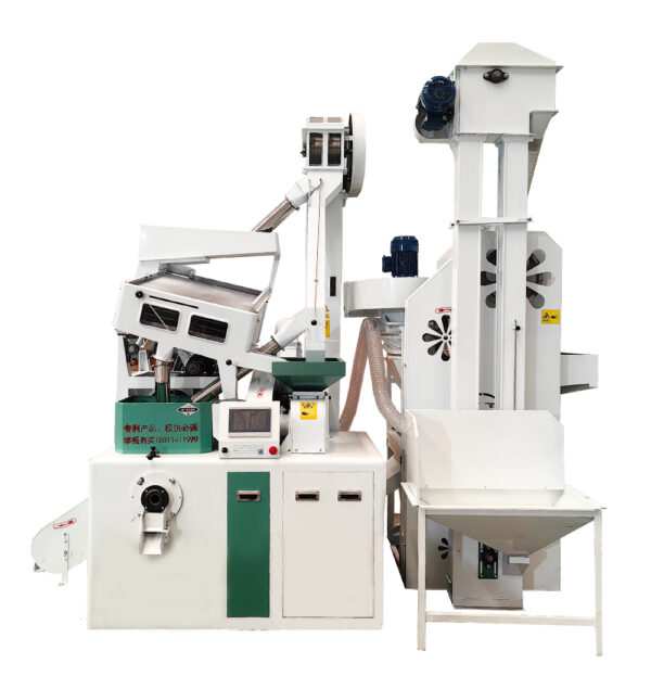Machine combinée de décorticage de riz de 15 tonnes/jour pour une production de riz efficace 15t 01