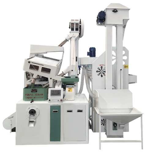 Machine combinée de décorticage de riz de 20 tonnes par jour