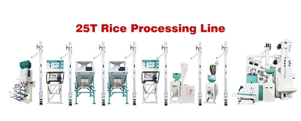 Ligne de production de rizerie entièrement automatisée | Solution complète de transformation et de conditionnement du riz scxxq 05